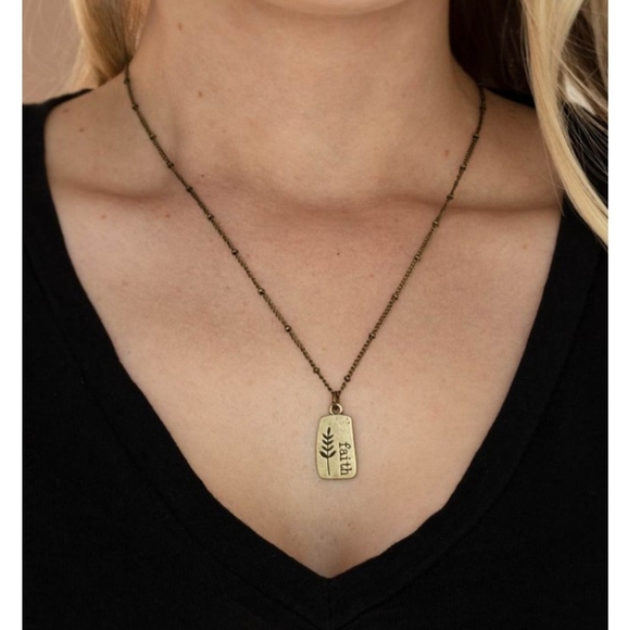 Faith Over Fear Necklace